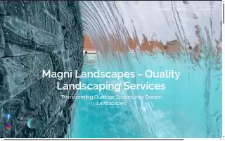 Magni Landscapes website