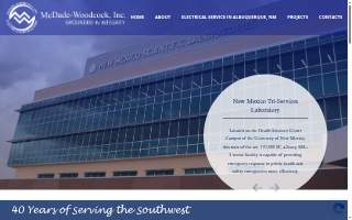 McDade-Woodcock, Inc. website