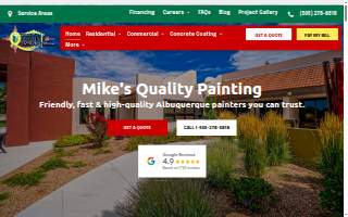 Mike's Quality Painting website