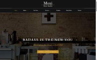 Moxi Hair Studio of Albuquerque website