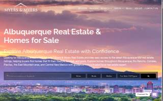 Myers & Myers Real Estate website