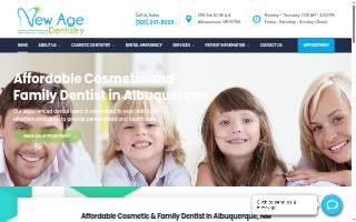 New Age Dentistry – Albuquerque Dentist website
