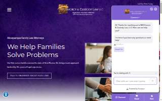 NM Divorce & Custody Law, LLC of Albuquerque website