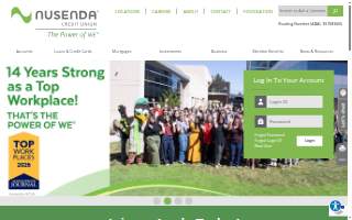 Nusenda Credit Union website