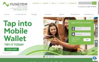 Nusenda Credit Union website