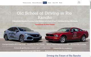 Old School of Driving in Rio Rancho website