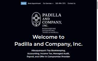 Padilla & Co website