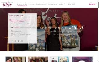 Painting with a Twist of Albuquerque website
