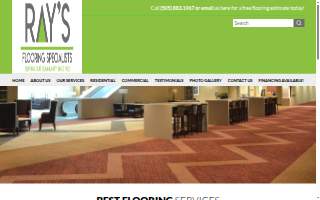 Ray's Flooring website
