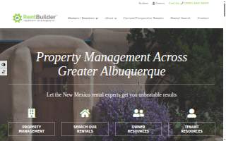 Rent Builder Property Management website
