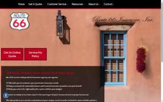 Route 66 Insurance, Inc. website