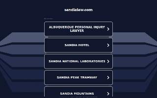 Sandia Family Law of Albuquerque website