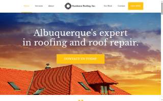 Sundance Roofing, Inc. website
