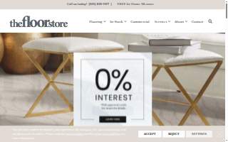 The Floor Store website
