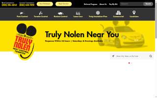 Truly Nolen Pest & Termite Control of Albuquerque website