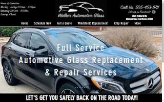 Walker Automotive Glass website