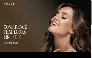 Amani Aesthetics website