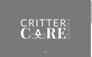 Critter Care Center website
