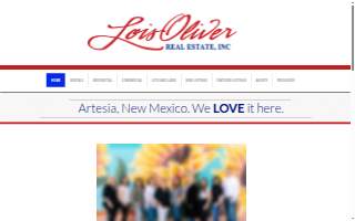 Lois Oliver Real Estate website