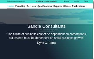 Sandia Consultants website