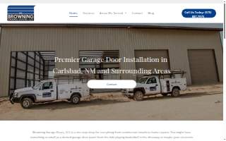 Browning Garage Doors, LLC website