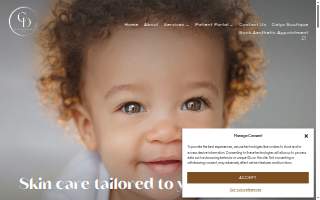 Calyx Dermatology website