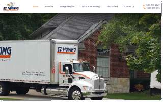 E-Z Moving & Storage website