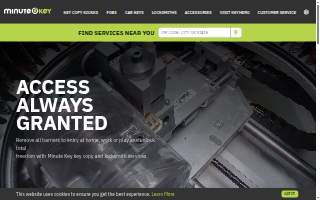 Minute Key of Carlsbad website