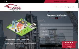 Edgar Flores Construction Inc. website