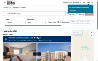 Home2 Suites by Hilton Clovis website