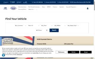 Ideal Auto Sales website