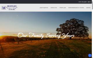 Muffley Funeral Home website