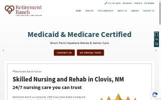 Retirement Ranch website
