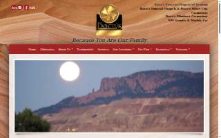 Baca's Funeral Chapels website