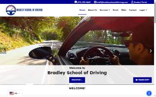 Bradley School of Driving website