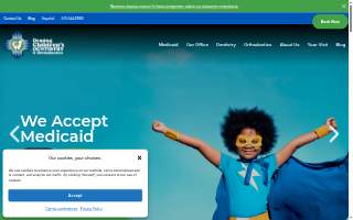 Deming Children's Dentistry & Orthodontics website