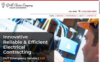 G B Electric website