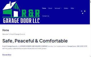 R&R Garage Doors llc website