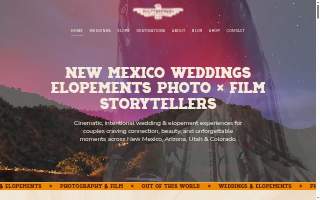 Shutterfreek® New Mexico Wedding Photo & Videographer + Elopements website