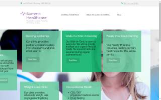 Summit Healthcare website