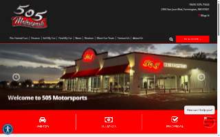 505 Motorsports website