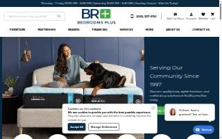 BedRooms Plus website
