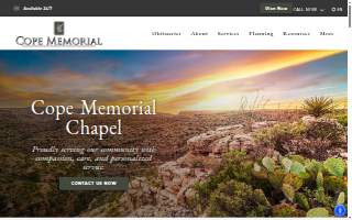 Cope Memorial Chapel - Farmington website