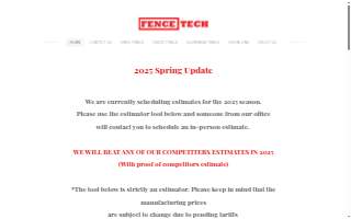 Fence Tech LLC website