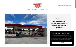 Monkey Shine Car Wash website