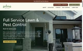 Prime Pest and Lawn of Farmington website