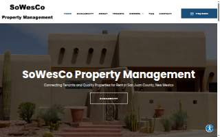 SoWesCo Property Management website