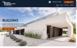 Uselman Construction Co website