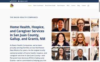 Basin Coordinated HealthCare Gallup website