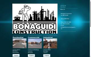 Bonaguidi Construction website